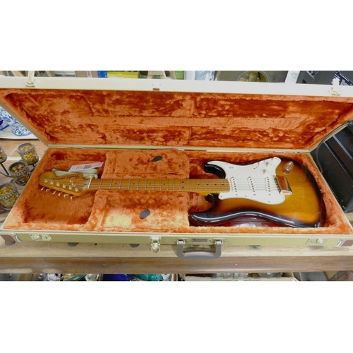 Fender Stratocaster, USA, Serial number US10114325, in Fitted Case.