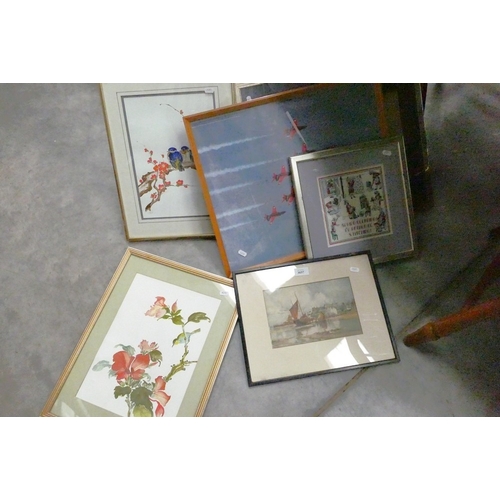 3037 - Assorted Framed Prints