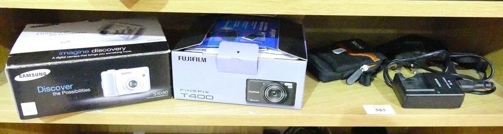 Samsung S1030 Digital Camera & Fuji Film Finepix Digital Camera