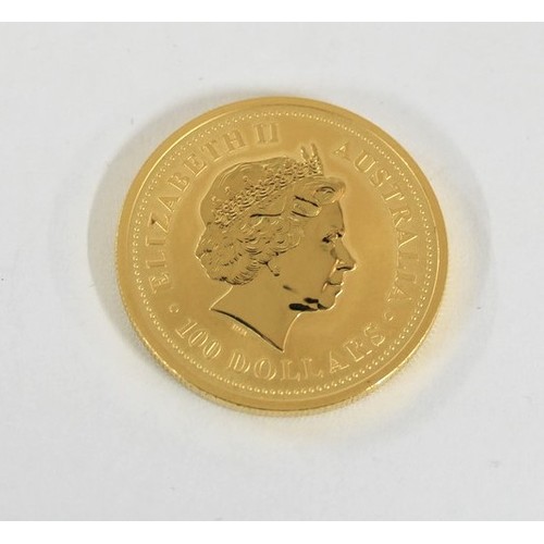2387 - 2001 Australian Kangaroo Nugget Coin 1oz.