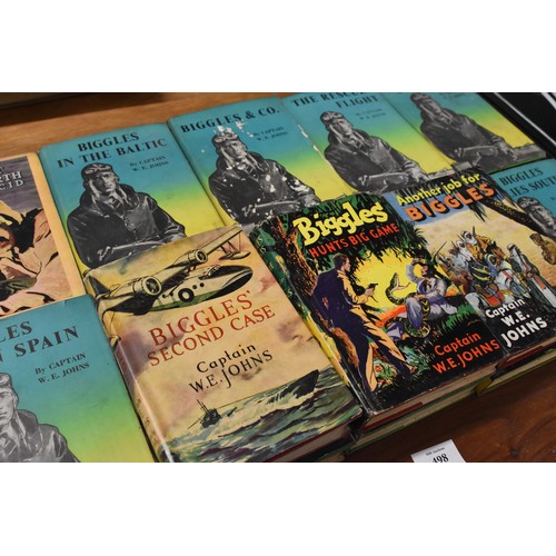 Selection of Thirteen Vintage Biggles Books.