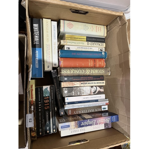 52 - A box of history books