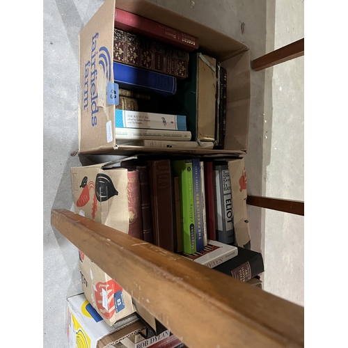 83 - Four boxes of books