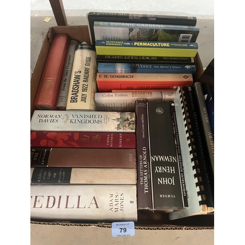 79 - Four boxes of books