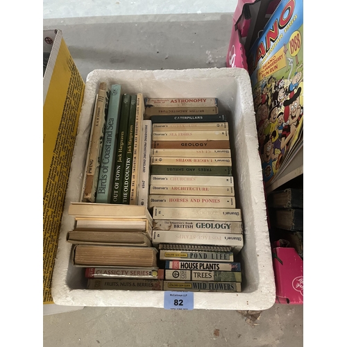 82 - Three boxes of books