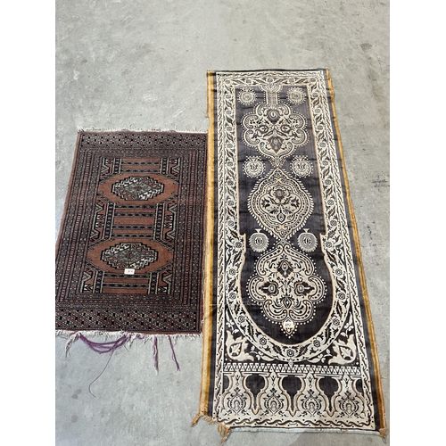 371 - Two rugs, 64' x 24'; 36' x 24'