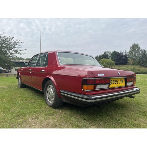 415 - A BENTLEY EIGHT MOTORCAR. 1988 Recorded mileage: 59,600 Registration Number: E865 LYN Chassis No: SC... 