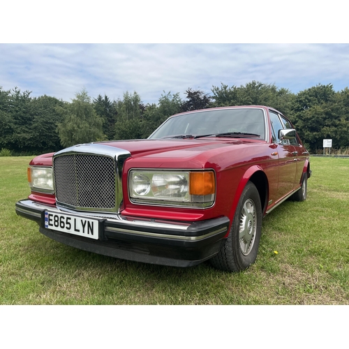 415 - A BENTLEY EIGHT MOTORCAR. 1988 Recorded mileage: 59,600 Registration Number: E865 LYN Chassis No: SC... 