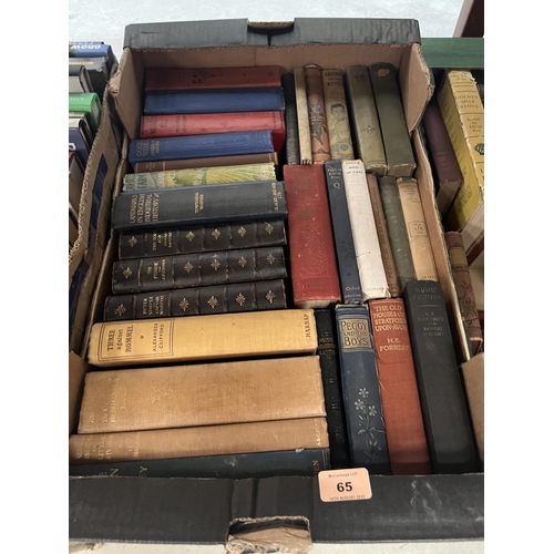 65 - Two boxes of books