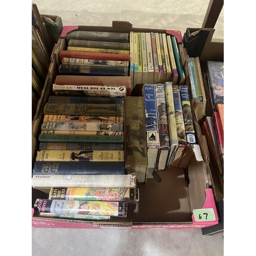 67 - Five boxes of children's books