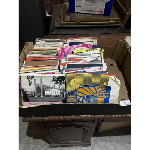 7 - A box of single records