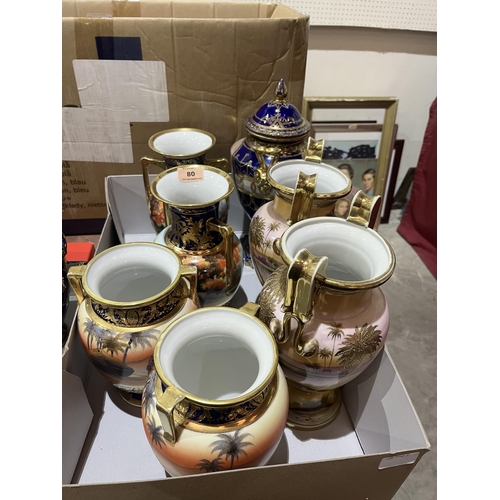 80 - A collection of Noritake ceramics