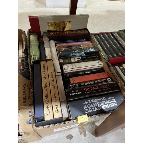 93 - Three boxes of books