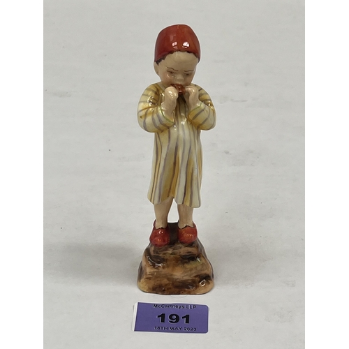 191 - A Royal Worcester figure 'Egypt' modelled by F.G. Doughty. From the Children of the Nations Series. ... 