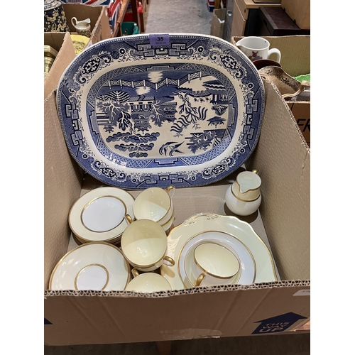 35 - A Wedgwood tea service etc.