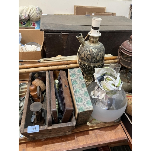 64 - Miscellaneous metalware and sundries