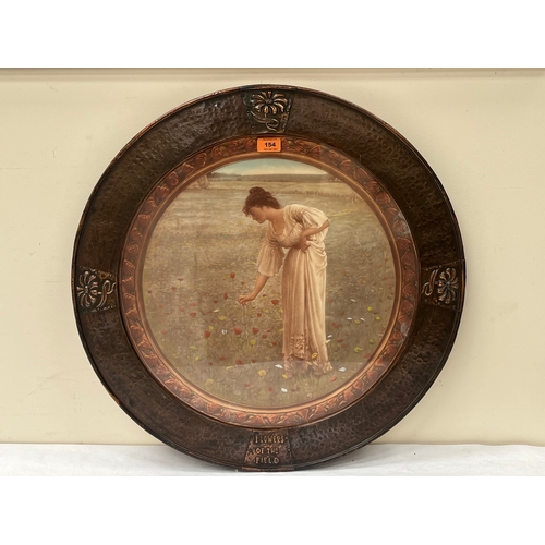 154 - A pair of early 20th century prints 'Flowers of the Field', 'The Sea hath its Pearls', the Arts and ... 