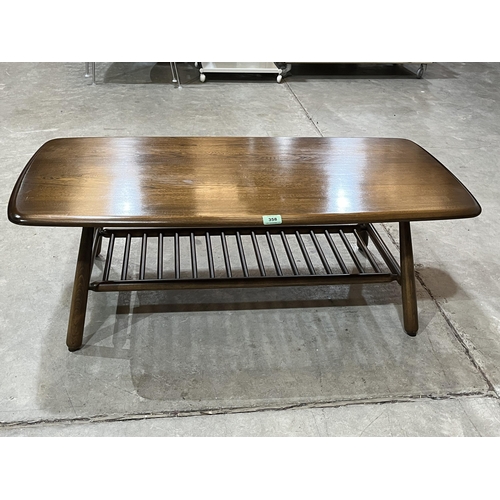 358 - An Ercol coffee table.