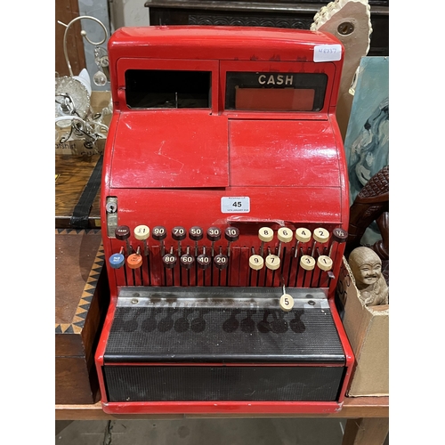 45 - An old cash register