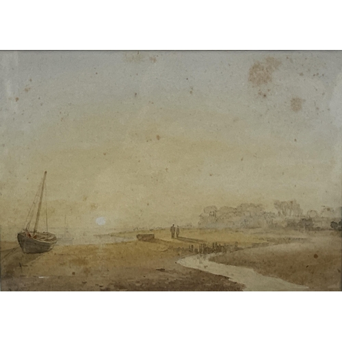 169 - FRANCIS NICHOLSON. BRITISH 1753-1844. Ryde. Signed. Inscribed on label verso. Watercolour 5