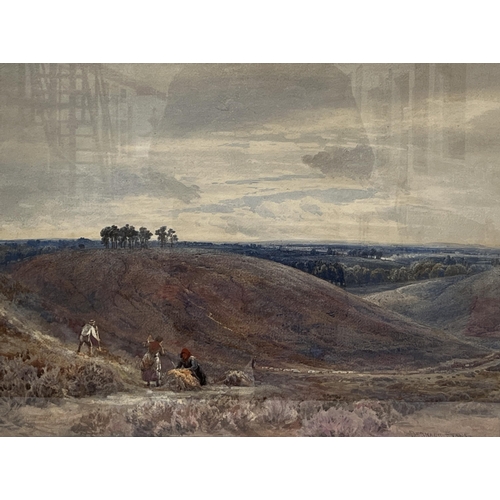 200 - BERNARD WALTER EVANS. BRITISH 1843-1922. Near Dursley Gloucestershire. Signed. Watercolour 18