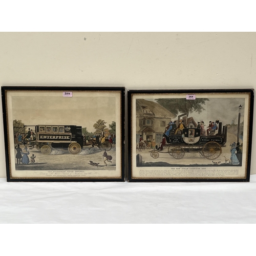 264 - Two 19th Century coaching prints after Summers and Morton. 15