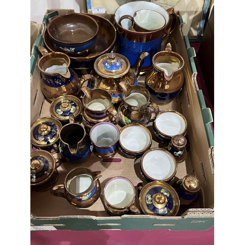 1 - Three boxes of teaware