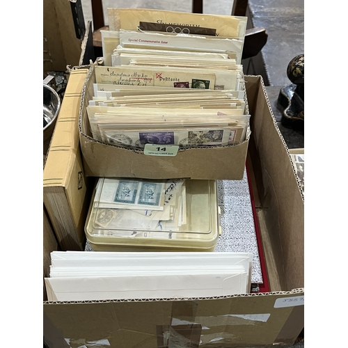 A box of stamps