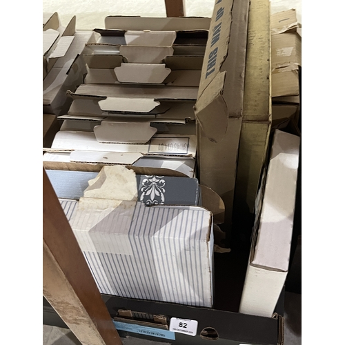 Two boxes of collectors' plates