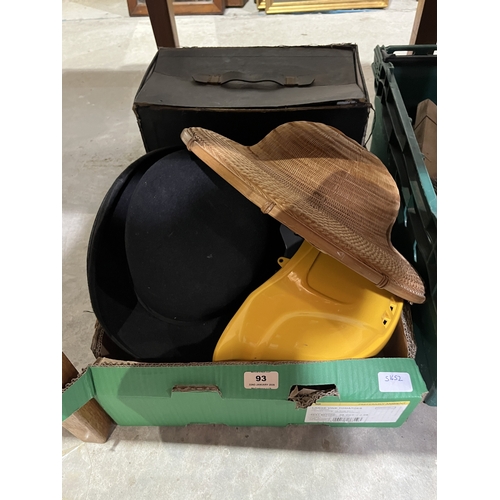 93 - A box of hats