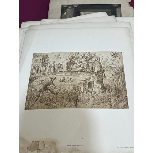 A collection of prints after Renaissance and later artists
