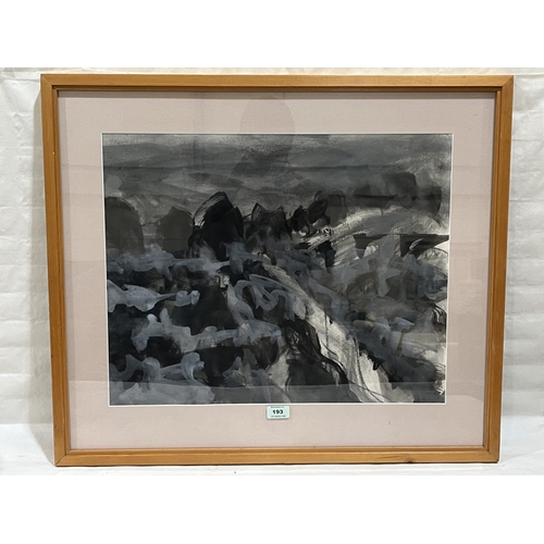 ¥ GEORGE HOLT. BRITISH 1924-2005 Melting Snow. Signed. Signed again ...