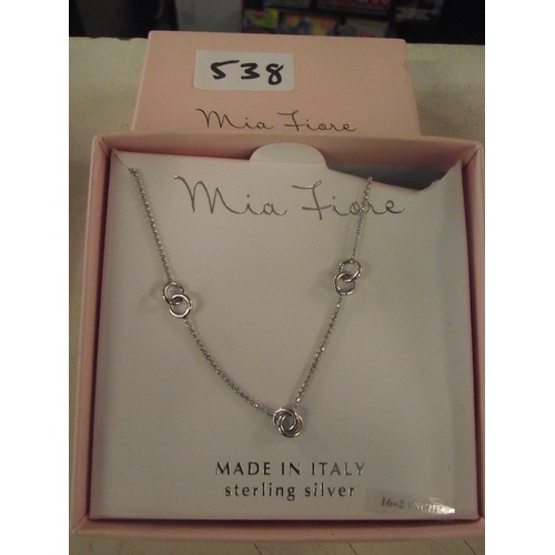 Mia fiore sterling hot sale silver necklace