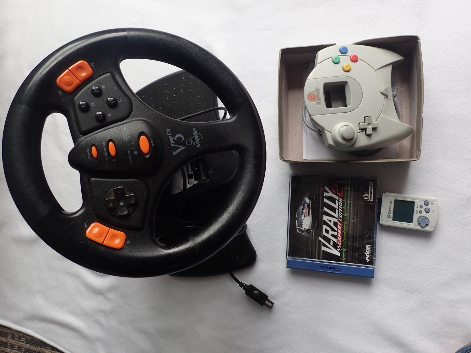 sega dreamcast wheel