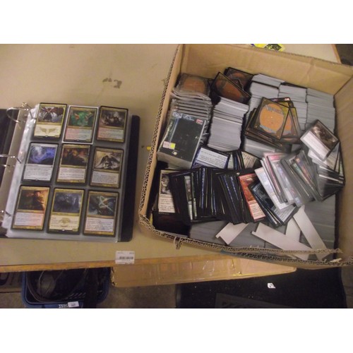 Huge collection of magic the gathering card in excess of 4000 cards