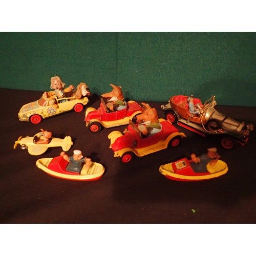 Vintage TV & Movie Diecast cars Magic roundabout, Basil brush, Popeye