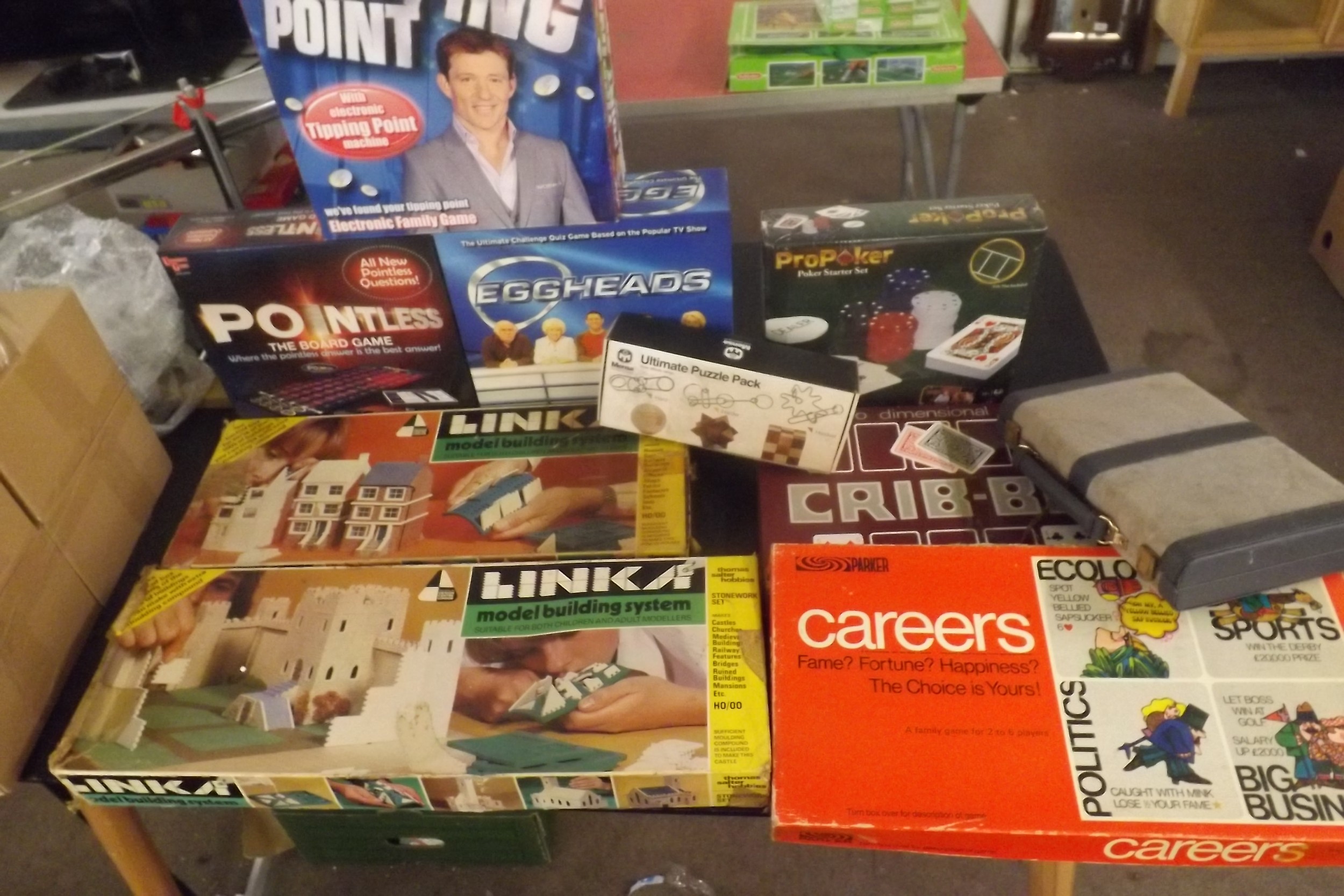 Selection Of Some Vintage Board Games Etc