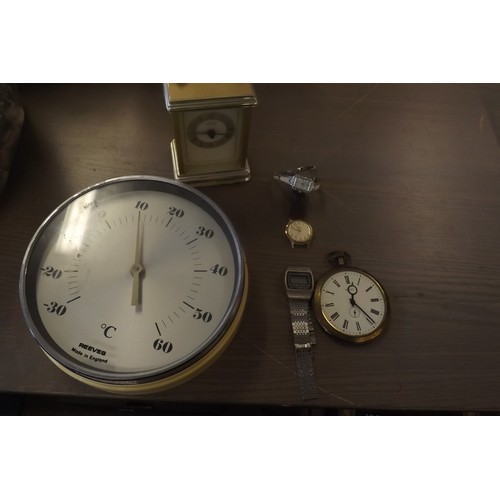 Clocks, watches etc.