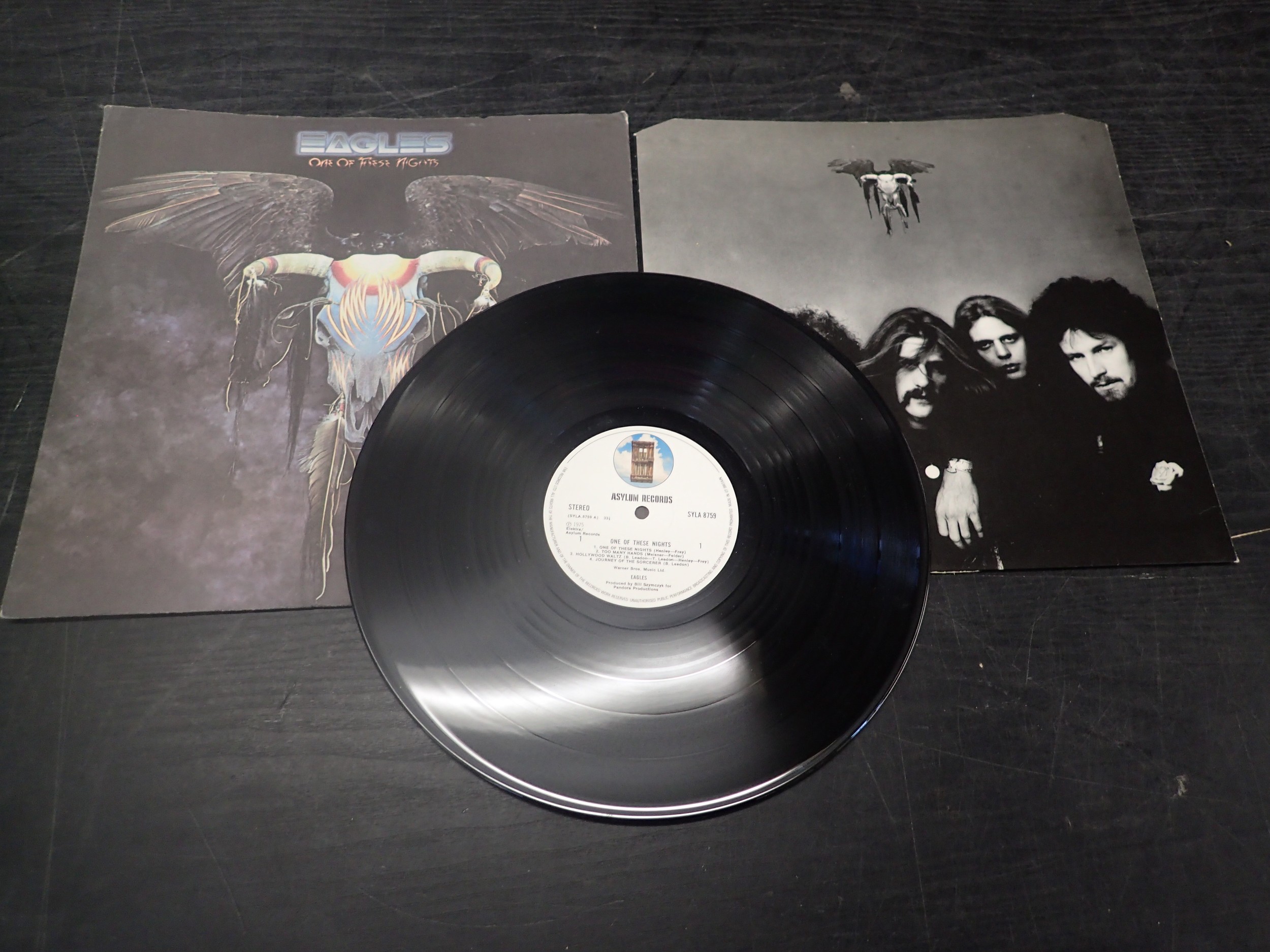 Classic Rock, Pop rock vinyl Lp The Eagles - One of these nights with ...