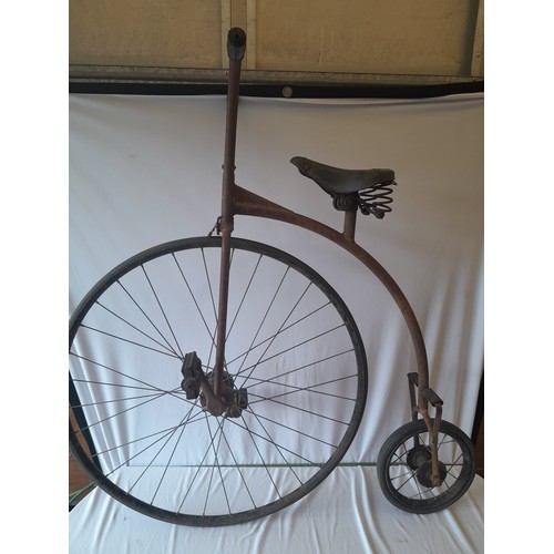 Vintage Penny Farthing bike size 38 x 36 inches