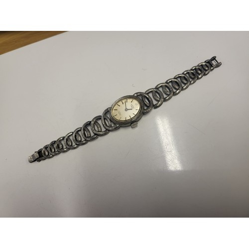 3 - Silver Rotary watch with silver strap