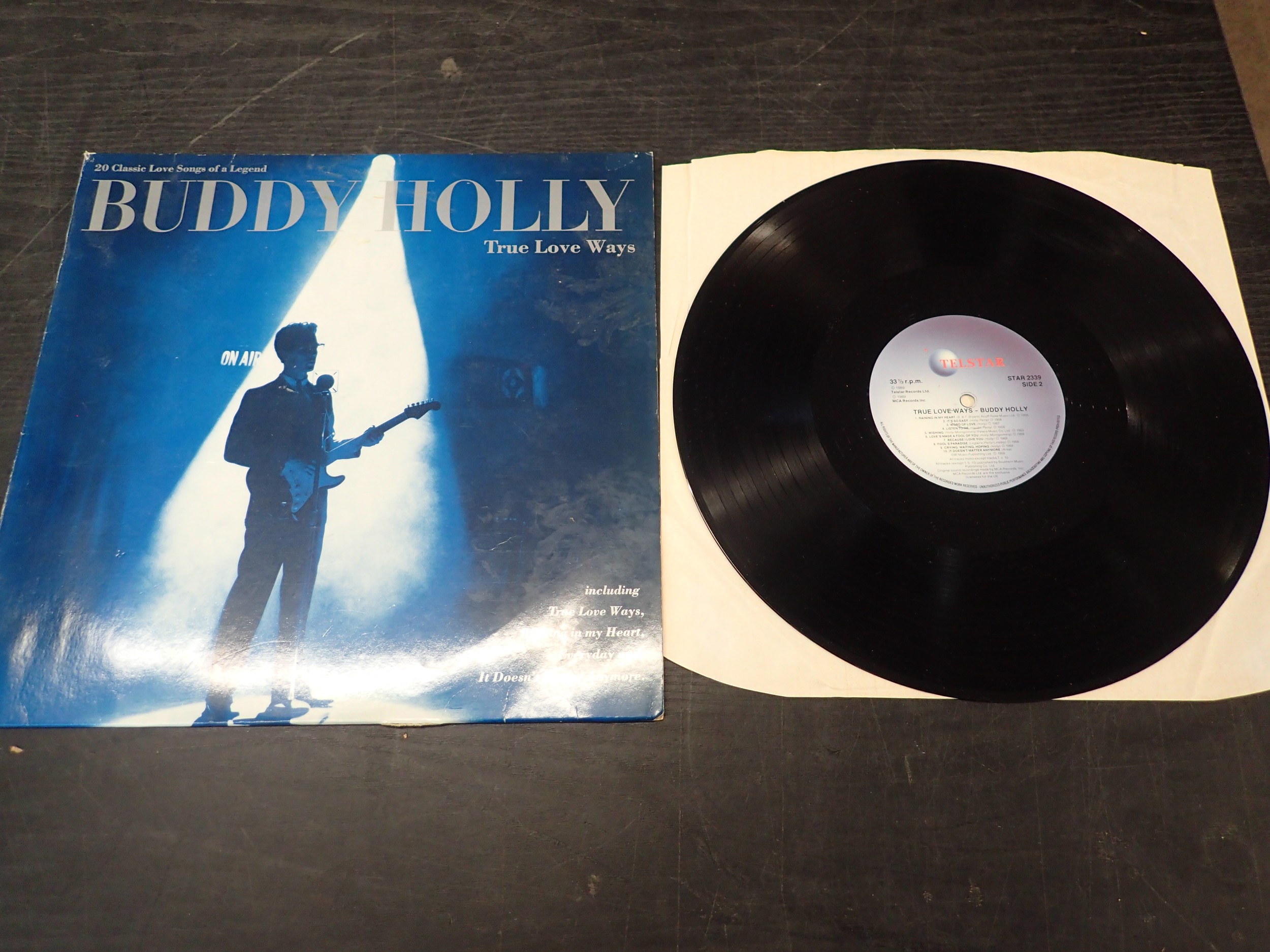 picture disc vinyle 33T buddy holly