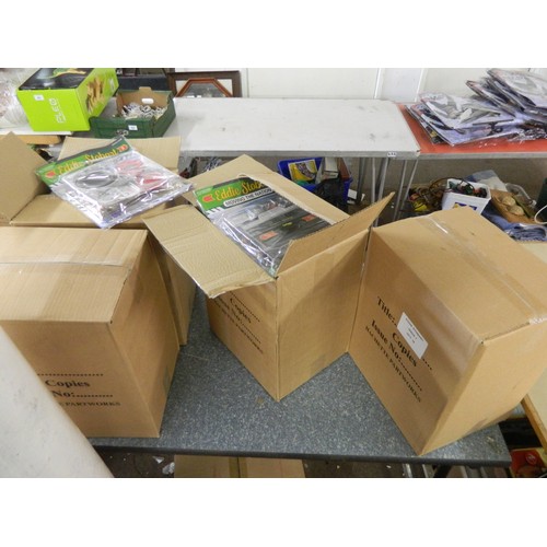 4 large boxes of new Eddie Stobart model kit pieces.