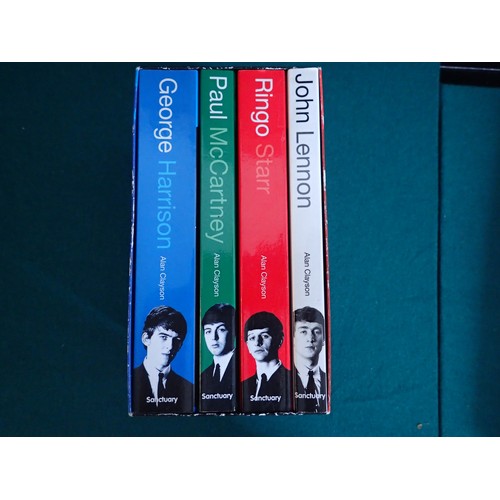 The Beatles Box set of 4 in depth biographies John, George, Paul ...