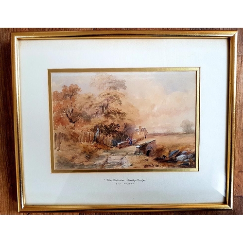 122 - Victorian Framed and Glazed Watercolour titled 