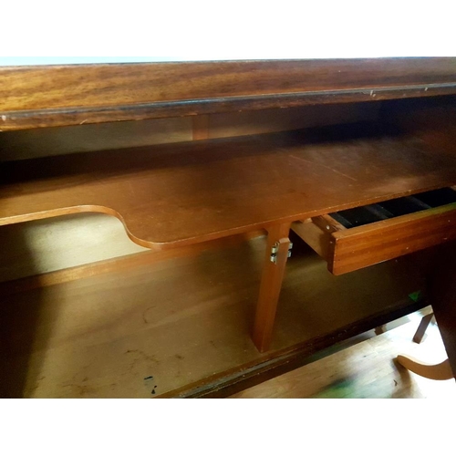 86 - Mid Century Double Helix Sideboard with Cutlery Drawer by Gordon Russell.  Size is 48 inches x 18 in... 