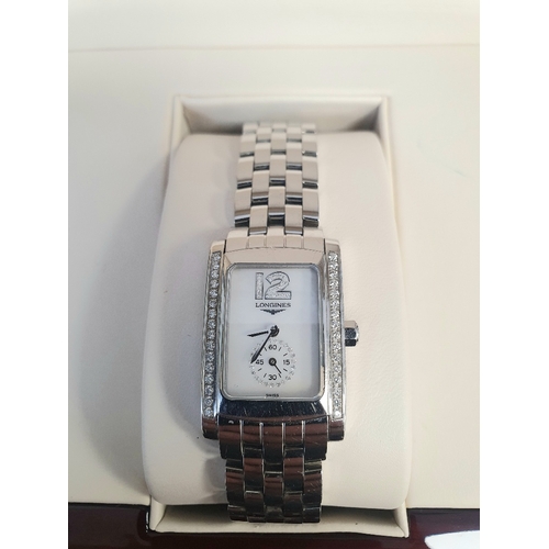 26 - Longines Dolce Vita 12 Wristwatch with original box, paperwork etc and purchase receipt from 2010