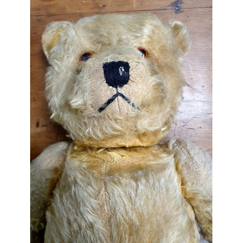 49 - Two Vintage Teddy Bears, including one with Growler.  Requiring attention.