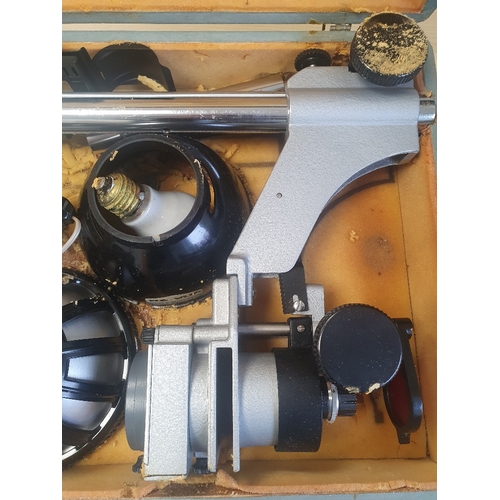 58 - Vintage Russian Zenith Photographic Enlarger with original case.  Untested.  Please note that the fo... 