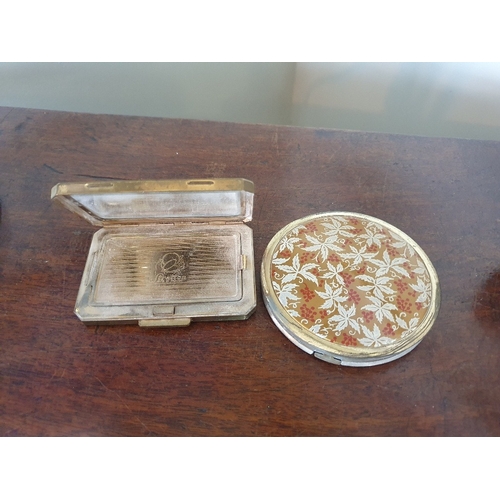 43 - Stratton Art Deco Compact plus a Boxed Cleft Compact (2)